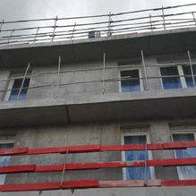 béton brut, avant peinture
